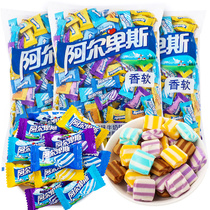 Alpine fruit gummy 500g soft milk sugar knot wedding wedding jointful candy fruit bulk snacks wholesale