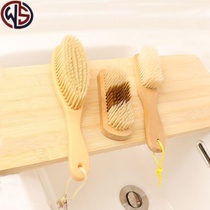 Household multi-function shoe brush clothing brush does not hurt shoes soft hair brush laundry brush shoe artifact