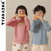 (HONEY Series) TYAKASHAKIDS Takasha Childrens T-Shirt Autumn Dress Long Sleeve T-Shirt Knitted Leggings