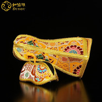 King King Bell Pestle Cover of Tibetan Buddhism Supplies Intimate Buddhist paraphernalia Nepali bell Bell Embroidery embroidered condom cashier bag