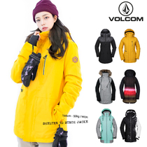 American VOLCOM Diamond GORE TEX waterproof ski suit snowboard womens ski suit warm snow suit
