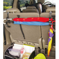 Taiwan-made car trunk seat back storage clip Car umbrella hook storage multi-function universal fixing bracket