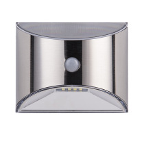 New stainless steel infrared induction solar LED infrared induction wall lamp lamp landscape lamp Amazon