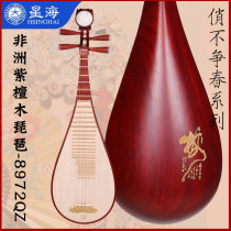 African Rosewood adult pipa star Sea musical instrument Rosewood beginner professional examination 8972QZ