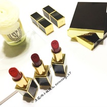 TF BLACK GOLD clarinet lipstick 09TRUE CORAL 10 19 16 scarlet TOMFORD lipstick