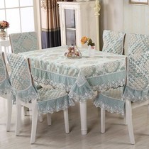 Dining table and chairs Restaurant chairs cover square benches table dining table cloth Home rectangular chair cover stool seat cover