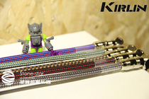 Colin Kirlin guitar bass stompbox connected over the line double elbow low noise 30cm