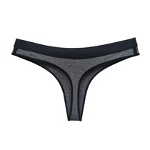 High waist T-shaped T-shaped dance dance art examination special underwear pure cotton female plus size European and American fitness invisible high elasticity