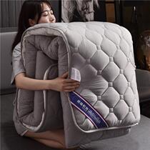  Step by step rice mattress thin foldable mat Sliding bunk bed futon mat can be washed double four seasons 