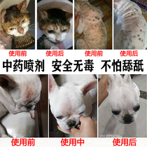 Cat Moss topical medicine dog fungus skin spray cat ringworm dog ringworm special cat medicine bath pet mite spray