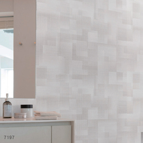 Japan original imported 2020 new antibacterial anti-fouling wall paper light grey texture texture wall paper toilet dry area