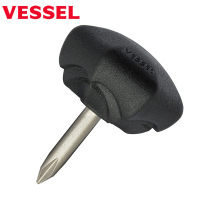 Japan Weiwei VESSEL 520 Carrot Head Short Handle Screwdriver Phillips Sword Mini Screwdriver Imported Tool