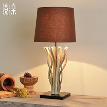 Landscape Springs woody Southeast Asian Zen Decorative Table Lamp Taste-like Board Room Hotel Furnishing Bedroom Headboard Lamp