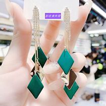 woman elegant Earrings Long temperament geometry Hot sale
