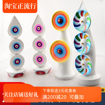 Tibetan Buddhist supplies Tantric instruments Plaster painted Eight offerings of Doma food seeds Large 29cm