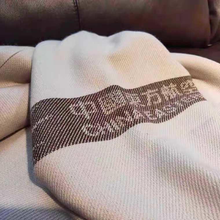 Oriental Air Beige Blanket Afternoon Nap Blanket Aircraft Blankets Thick Real office with cover blanket large size shawl antistatic