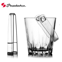 Pasha Pasha Europe imported glass ice bucket ktv bar commercial ice block barrel insulated barrel beer ice bucket