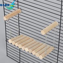 Beloved New Home climbing ladder hanging chain swing parrot toy swing bird toy bird cage accessories W20
