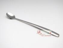 Super exquisite import and export stainless steel latte coffee long spoon boutique long coffee more Baoxi long handle stirring spoon