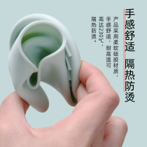 Jia Shi kitchen silicone insulation gloves Take the plate clip Dish clip High temperature anti-hot clip Baking oven Microwave oven