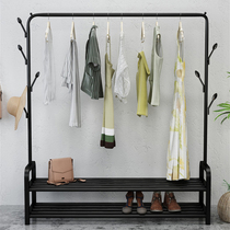 Coat rack door court even hanging simple door simple clothes rack small folding floor-to-ceiling adult