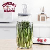 British kilner kimchi jar glass household pickle jar sealed jar glass storage jar pickled kimchi jar
