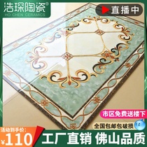 Jade Jade living room parquet tile tile 800x800 European restaurant corridor entrance entrance unlimited tile tile mosaic