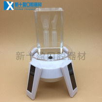 Dental swing 3D crystal inner engraving dental clinic with tooth furnishing desktop exhibit decoration