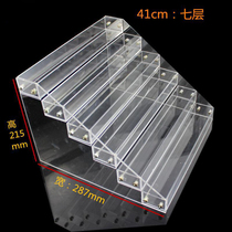 Nail polish display rack multifunctional nail polish rack Nail Polish glue color plate shop shelf acrylic transparent