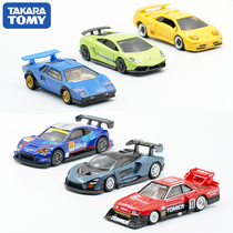  TOMY BLACK box Domeca alloy car car model male toy TOMICA Lamborghini SPORTS car Nissan GT