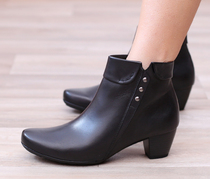 Wide last G temperament small lapel German Garbo 19 autumn and winter new mid-heel comfortable boots Gabor 32 822