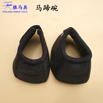 Horseshoe Bowl Horseshoe Horse Hooded Leather Shoes Rubber Material Canvas Material Horses Equipped Heaven-wolf Horse