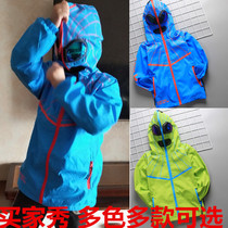 Winter Clothing Children Plus Suede Submachine Clothes Detachable Boy Hat With Glasses Jacket Ottmann Spider-Man blouses