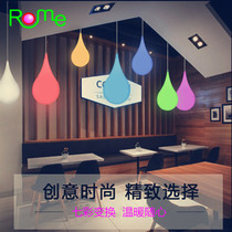  American luminous water drop chandelier Living room bedroom LED creative shopping mall outdoor landscape lighting factory direct sales