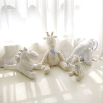  Japanese creative gift doll Plush toy Giraffe elephant soothing doll Doll decoration photo props
