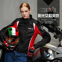 German NERVE Womens Riding Clothing Racing Suit Car Clothes Autumn Winter Motorcycle Clothes Pants Suit Pull Suit All Season