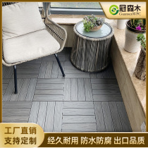 diy sauna board co-extruded plastic wood floor splicing wood plastic floor outdoor fence flower box outdoor wall panel plastic board