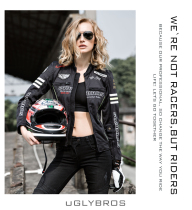 uglybros ugly brothers motorcycle riding clothes men autumn and winter breathable mesh Harley fall-proof slim racing suit women