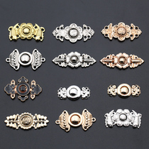 Hanfu female buckle ancient costume Tang dress cheongsam button metal retro buckle buckle dress decoration small button accessories