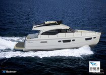 Spain imported RODMAN Rodman 42 feet luxury yacht front and rear bedroom flybridge yacht spot