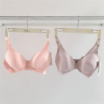 Yunxiang nursing bra front open open button no support soft cup Vest type maternity underwear feeding bra 16-17