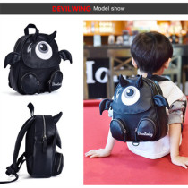 DEVILWING Little Devil Childrens schoolbag kindergarten backpack 1-3 years old male and female baby anti-lost backpack tide