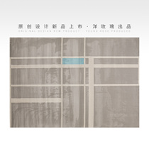 Ocean Rose Carpet Living Room Nordic Modern Minimalist tea Tea Blanket Bedroom Bedside Sofa Home Bed Ex Eurostyle Grey