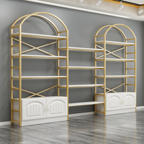  Cosmetics display cabinet Beauty salon product display rack shelves multi-layer light luxury display cabinet combination shelf display cabinet