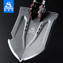 Extremely Speed Guest 2019 new engineer Soldiers Shovel multifunction Shovel Folding Iron Shovel for the production of outdoor supplies