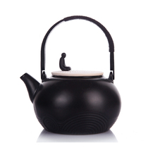 New product Taiwan unaware of anti-dry burning non-seepage pottery pot boiled tea boiled water old mud ceramic pot Health bubble teapot