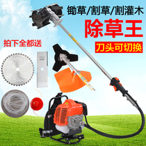 Backboarder lawn mower weeder 2-in-one lawn mower rotary tillage Ripper Orchard Tea Garden loosening soil weeding and grass