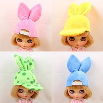 DBS Blythe small cloth doll hat plush rabbit ear duck tongue cap small cloth dress dress accessories accessories