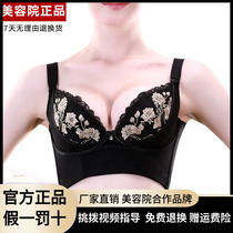 Anti-adjustment small breasts show large collection of auxiliary breasts thin section sexy bra underwear female small breasts gathered summer thin section