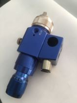 Low pressure and high atomization spray gun two tracheal guns mixed high-end spray gun precision pressure regulating valve one year warranty
